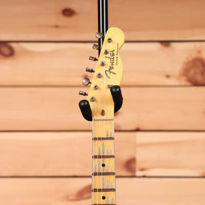 Fender Custom Shop 1959 Custom Telecaster Relic - Wide Fade Chocolate 3 Tone Sunburst-CZ574969 image 5