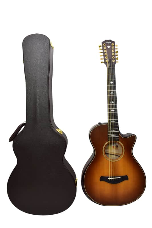 2020 Taylor 652ce Builder's Edition 12-String Grand Concert Acoustic Electric Guitar, Wild Honey Burst w/ Case image 1