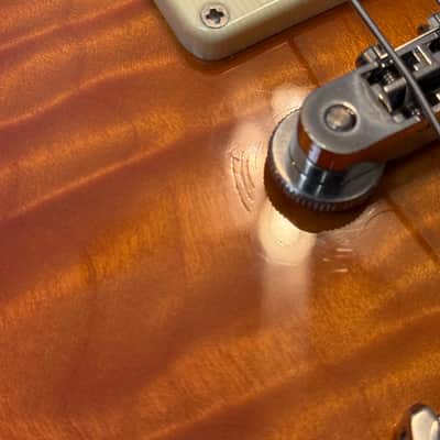 Collings CL City Limits Deluxe Quilt Top w/ Parallelogram Inlays image 6