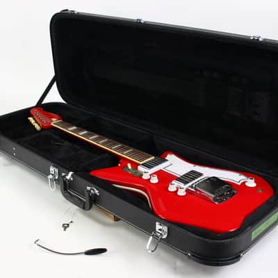 1960s Airline National Res-o-Glass JB Hutto Red Guitar Valco Supro Jack White Stripes image 2