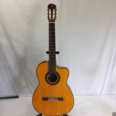 Takamine GC5CE NAT G Series Classical Nylon String Cutaway Acoustic/Electric Guitar 2010s Natural Gloss image 2