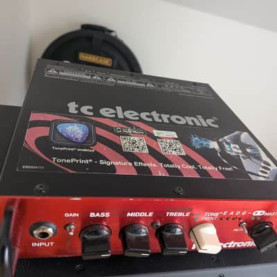 TC Electronic BH250 Micro Bass Head 2010s - Red image 1