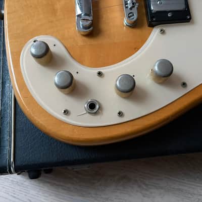 1970s Epiphone Wilshire Natural Matsumoku Japan Vintage Hard Case image 10