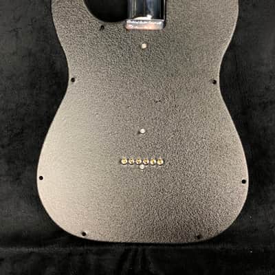 Electrical Guitar Company TT2 all aluminum 2018 Polished and powder coat gray/blue Aaron Turner image 8