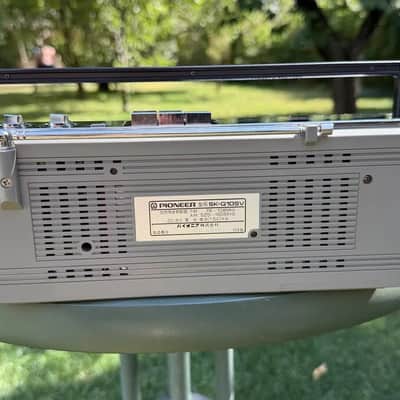 Pioneer SK-Q10 Rare Vintage Mini Cassette Boombox Component System Warranty image 18