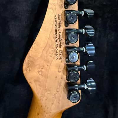 2016 Schecter USA Custom Shop Dream Machine-7 Vintage Natural Satin image 13