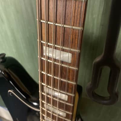 Squier Vintage Modified Baritone Jazzmaster with Rosewood Fretboard 2016 - 2017 - Transparent Black image 5