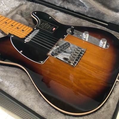 Fender American Ultra Luxe Telecaster 2021 2-Color Sunburst image 1