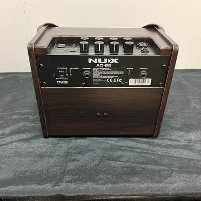 Used NUX AC-25 25-watt 1 x 6.5-inch Acoustic Guitar Combo Amp with Rechargeable Battery image 8