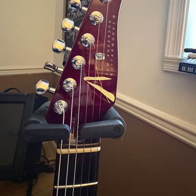 Tom Anderson Cobra S – RARE Even Taper- Sweet & Sour Red Burst – H2+ image 8
