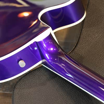 2020 Gretsch G6120SH Brian Setzer Hot Rod Semi-Hollow Electric Guitar Purple Metallic + OHSC image 19