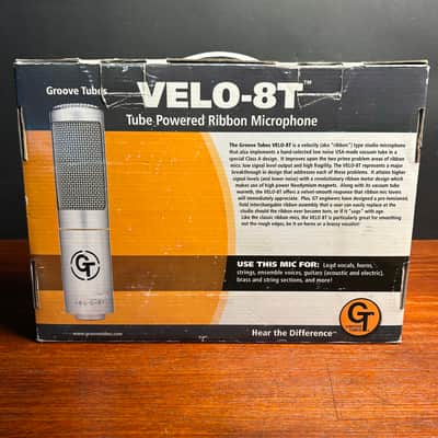 Groove Tubes VELO-8T vintage Tube ribbon Microphone active ( precursor Royer R-122V R-121 R-121 ) image 8