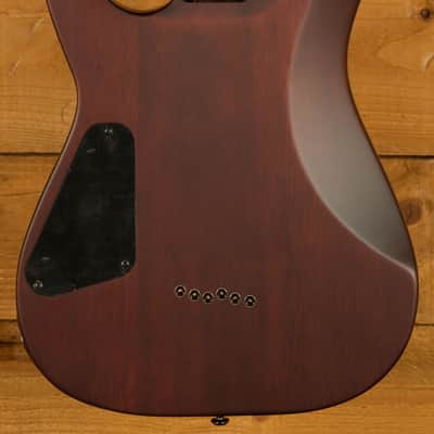 Schecter Omen-6 - Rosewood - Walnut Satin image 4