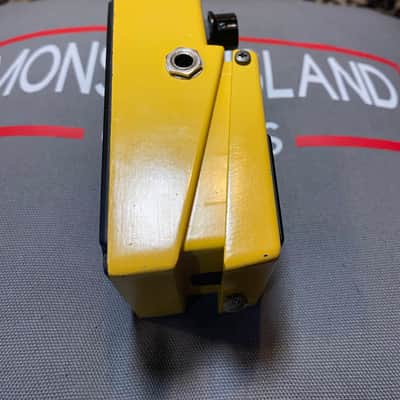 Boss Overdrive OD-1 long dash silver screw black label early Japan CLEAN 1977/1980 - Yellow image 3
