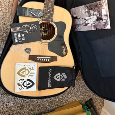 Guild Westerly Collection A-20 Marley 2024 w/Marley Soft Case - Natural image 9