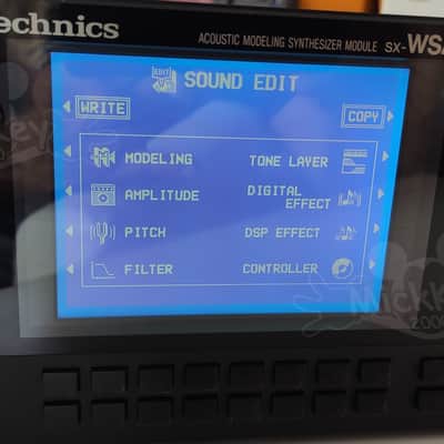 Technics SX-WSA1R rack-synth acoustic modeling vintage similar to Yamaha VL1 ultra rare image 8