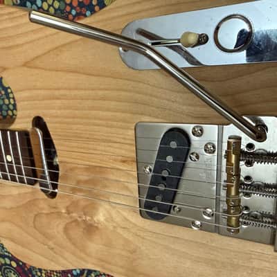 Super Vee Maverick/ Warmoth Chambered Super Vee Maverick Tele w/ Modern Warmoth Neck 2024 - Oil image 3