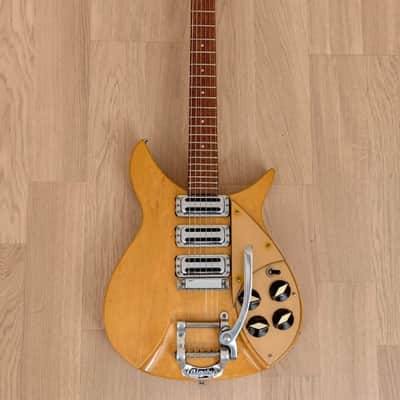 1996 Rickenbacker 325V59 Capri Mapleglo Vintage Reissue John Lennon w/ Case image 2