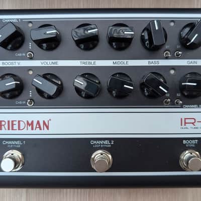 Friedman IR-D Dual Tube Preamp 2024  Black/Silver image 1
