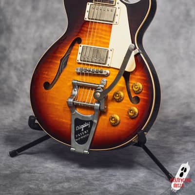 Gibson ES-Les Paul Bigsby Bourbon Burst 2015 image 20
