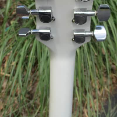 Glen Burton GE775-CHIC-WHB"Chicago" Hollowbody Electric Guitar~White~Upgrades~Kill Switch~Semi~ image 9