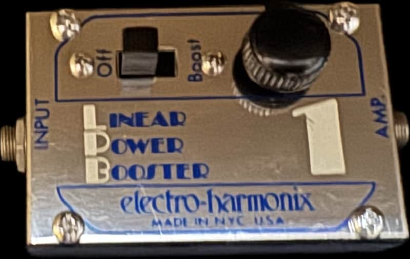 Electro-Harmonix LPB-1 refurbished by Stolhand Pedals original Linear Power Booster Preamp image 1