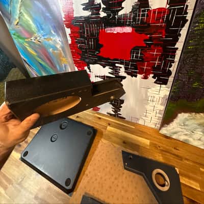 Thorens TD 316 Turntable Black Plinth And Metal Board Part Repair image 18