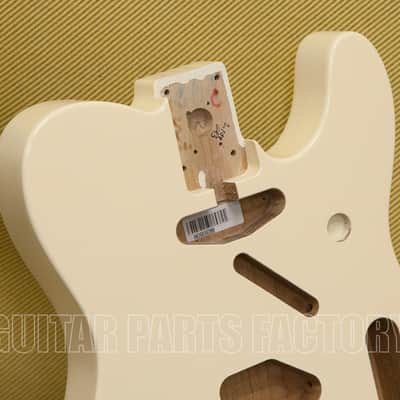 099-8006-705 Fender Classic 60's Telecaster Guitar Body Vintage Olympic White image 3