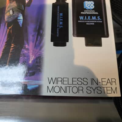 ProCo WIEMS Wireless IEM System 2020 - Present - Black image 2