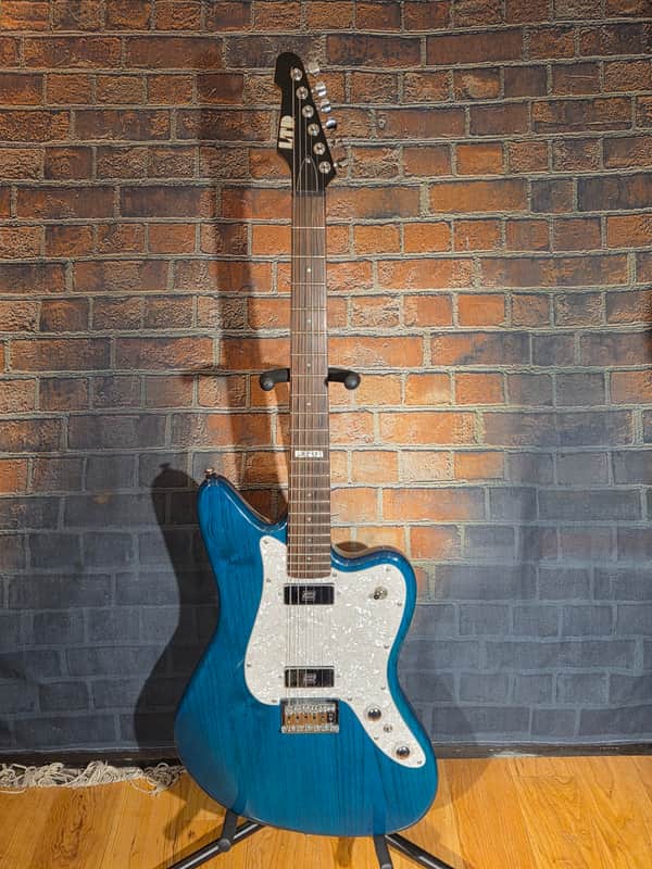 ESP LTD XJ-6 2013 - 2014 - See Thru Blue image 1