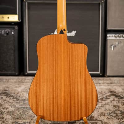Taylor 150ce Left-Handed 12-String Dreadnought Acoustic/Electric Guitar - Natural with Gig Bag image 8