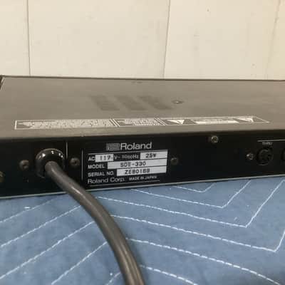 Roland SDE-330 Dimensional Space Delay 1993 - 1998 - Black image 4