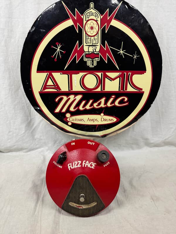 Dunlop Dallas Arbiter JHF2 FuzzFace fuzz face Distortion Pedal - Red image 1