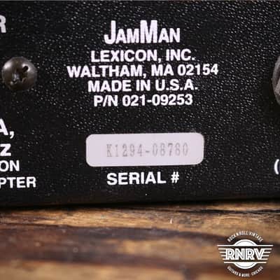 Lexicon JamMan Delay and Looper 1990s - Black image 3