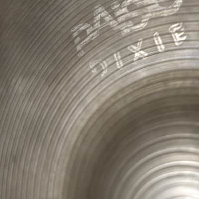 Paiste Dixie HiHats 13" Cymbals hi-hat medium thin image 4