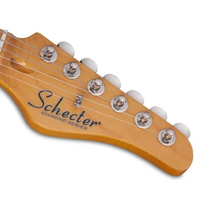 Schecter PT Special Series Telecaster-Style Electric Guitar - 3 Tone Sunburst Pearl image 4