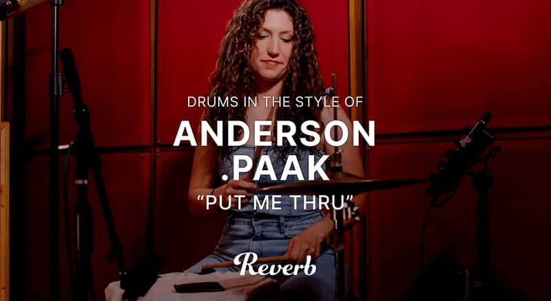 Drums In the Style of Anderson .Paak's Put Me Thru image 1