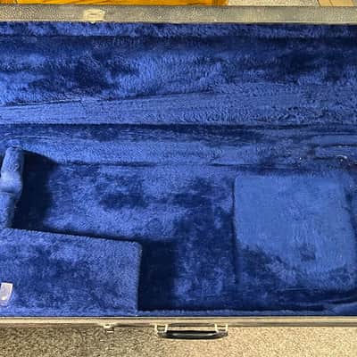 Music Man 1970s vintage six string guitar case 1970s - Black image 1