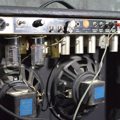 Fender Pro Reverb Amp 2x12 Tube Combo Vintage Original 1971 w FAST Same Day Shipping image 8