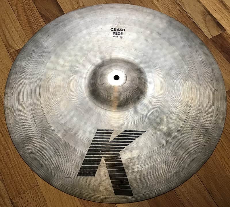 Zildjian 20" K Series "EAK" Crash Ride Cymbal 1982 - 1988 image 1