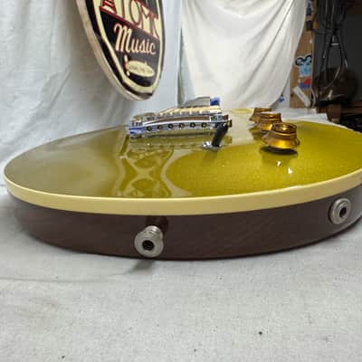 Hamer USA Studio Custom P90 Guitar with Case 1995 - Gold Top goldtop image 18