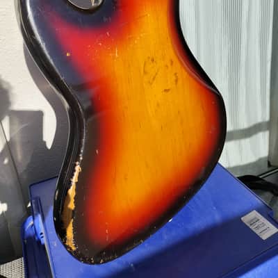 Fender Japan JB62-95 Jazz Bass. Japan vintage made in 1990. Originally lacquer painted. image 6