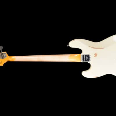 Fender Custom Shop Ltd 60 Jazz Bass 2022 - Relic Olympic White image 3
