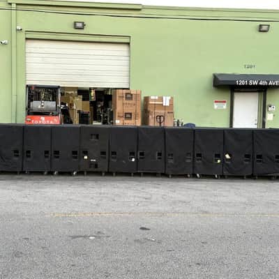D&B Audiotechnik B2 DOUBLE BAND Pass Wheeled Subwoofer #7753 (LOT OF 4) THS image 22