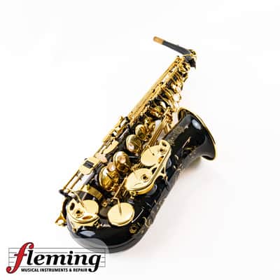 Henri Selmer Paris Super Action 80 Series II Alto Saxophone - Black Lacquer (Competition Demo / Open Box Model) image 5