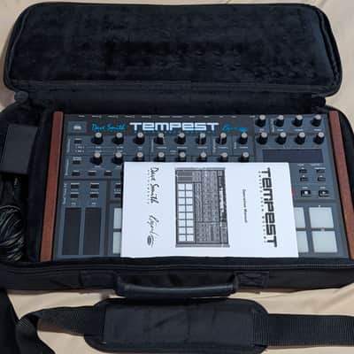 Dave Smith Instruments Tempest 6-Voice Drum Machine with padded carrying case