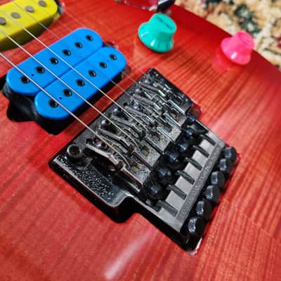 2001 Ibanez RG1680 J Custom Deep Red (DRD), Dimarzio PAF Pro 151 Blue, FujiGen Japan MIJ image 23