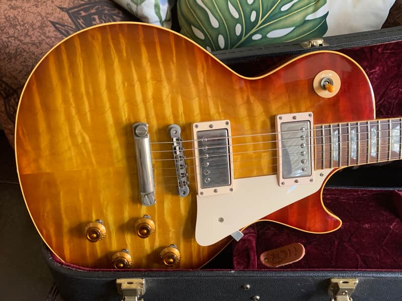 1999 Gibson Custom Shop 1959 Reissue R9 Cherry Burst image 1