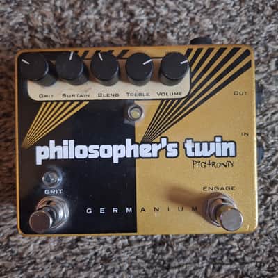 Pigtronix Philosopher's Twin 2010s - Gold/Black image 1