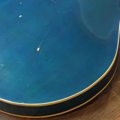 Vintage! 1967 Mosrite Celebrity XII 12-String Hollowbody Electric Guitar Blue + Case image 15